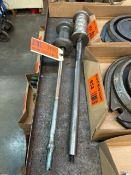 (2) Slide Hammer Puller, steel construction, 24 inch length, knurled and smooth handle inv: 551