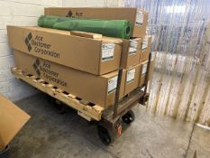 Nutting Style Rolling Shop Cart inv: 704