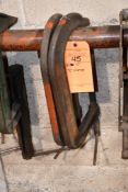 (2) 12" "C" CLAMPS