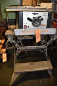 SWS 10" TABLE SAW #66630 WITH BLACK & DECKER WORKMATE WORK TABLE