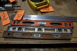 (3) 2' LEVELS AND (2) "T" SQUARES