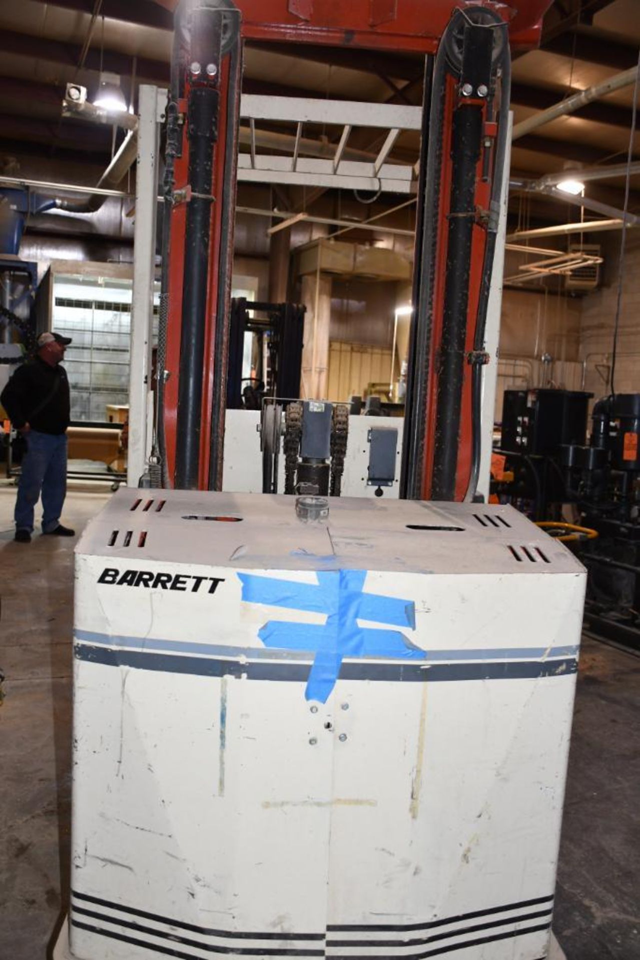 Order Picker Model R30es Barret Order Picker, Model RCOS-1B-30, s/n E-38-78996, Electro ...