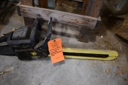 MCCULLOCH MACCAT 2.3 ci (38cc) 16" GAS POWERED CHAIN SAW WITH BLADE GUARD