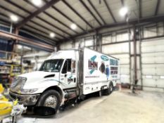 (2002) INTERNATIONAL 4300 SBA 4X2 24' BOX, PLUMBER'S SERVICE TRUCK, CONVENTIONAL CAB,
