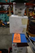 (4) BOXES OF NORTON GREEN AND MAROON HAND SCUFF PADS