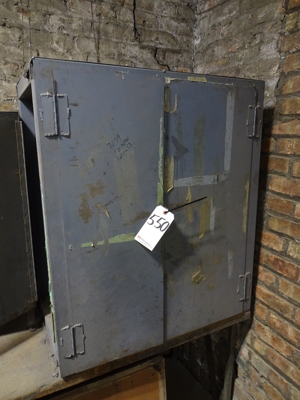 LOT (2) ASSORTED CABINETS