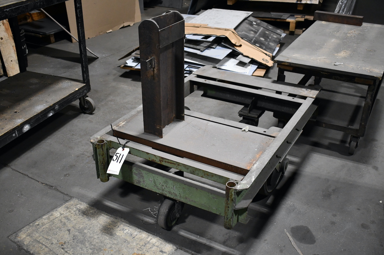 HEAVY DUTY STEEL CART (NO CONTENTS)