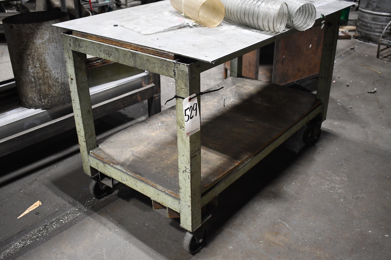 HEAVY DUTY SHOP CART (NO CONTENTS)