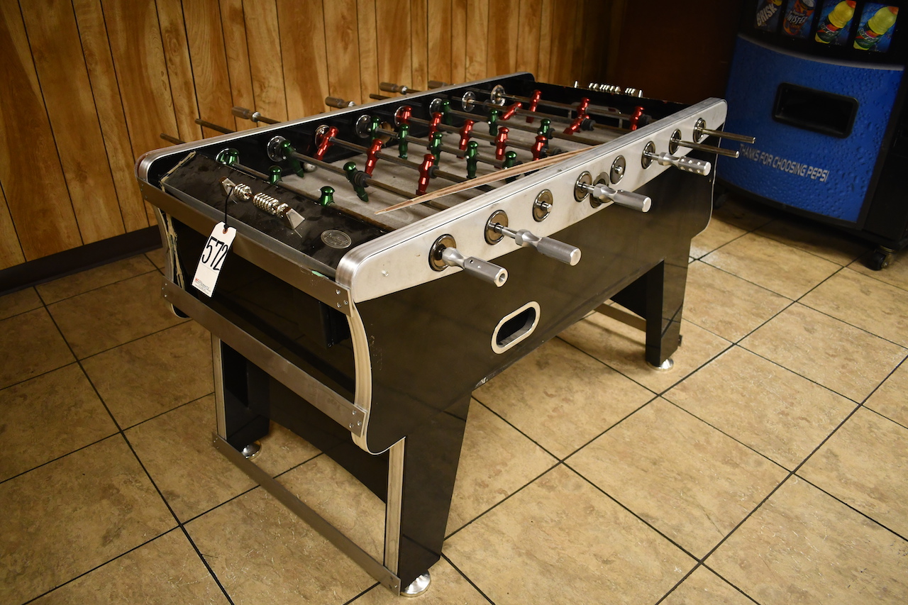 SPORTCRAFT FOOSBALL TABLE (NEEDS REPAIR)