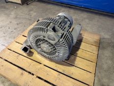 Gardner Denver Pump model G-BH2-2BH20360-2AAPM7-AA. Removed from working palletizing robot cell