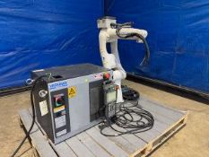 Yaskawa Motoman GP7 Robot with YRC1000 Controller, Cables, and Teach Pendant