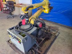 Fanuc ArcMate 120iC/10L with R30iB Controller. Less than 1,400 Hours on unit.