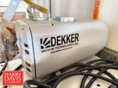 NEW Dekker Vacuum Head, Model: RVD028L-03, S/N: 2042659 (Location: Batavia, NY)
