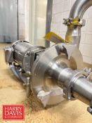 Fristam FPX Centrifugal Pump, Model: 3521-120 with FHP S/S 3 HP 3,470 RPM Motor: Mounted on S/S Base