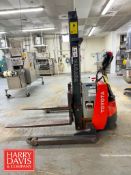 Toyota 2,500 LB Capacity Walkie Stacker, Model: 7BWS13, S/N: 7BWS13-40791 (Location: Charlestown,