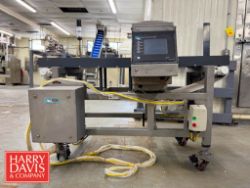 Advanced Detection Systems Portable S/S Metal Detector, Model: PROSCANMAXII, S/N: 750307 with