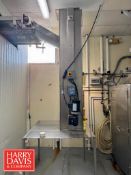 S/S Elevator Conveyor: Mounted on S/S Base (Location: Charlestown, MA)