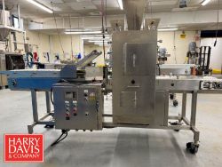 MBC Portable S/S Ravioli Machine, Model: 3-100, S/N: 101590 with 3 HP Motor and (6) 1" S/S Tubes (