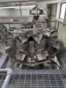 Ishida 10-Head S/S Bucket Scale, Model: CCW-M-210W-S/30-PB-GS, S/N: 45874 (Location: Charlestown,