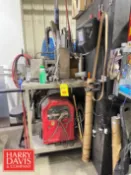 Lincoln Electric AC/DC Arc Welder, Welding Helmets and Assorted S/S (Location: Bellmawr, NJ)