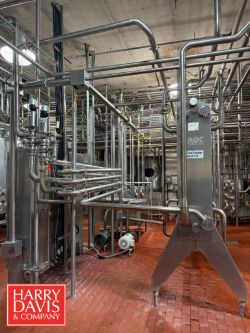 AGC S/S HTST System with Plate Heat Exchanger, Holding Tube, Controls, Flow Divert Valve, 250 Gallon