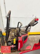 Raymond End Rider 1,500 LB Capacity Electric Pallet Jack, Model: 8410, S/N: 841-16-28759