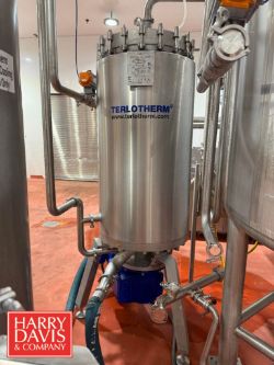 2018 Terlet Terlotherm Scraped Surface Heat Exchanger 176L, S/N: 1711117-001-001