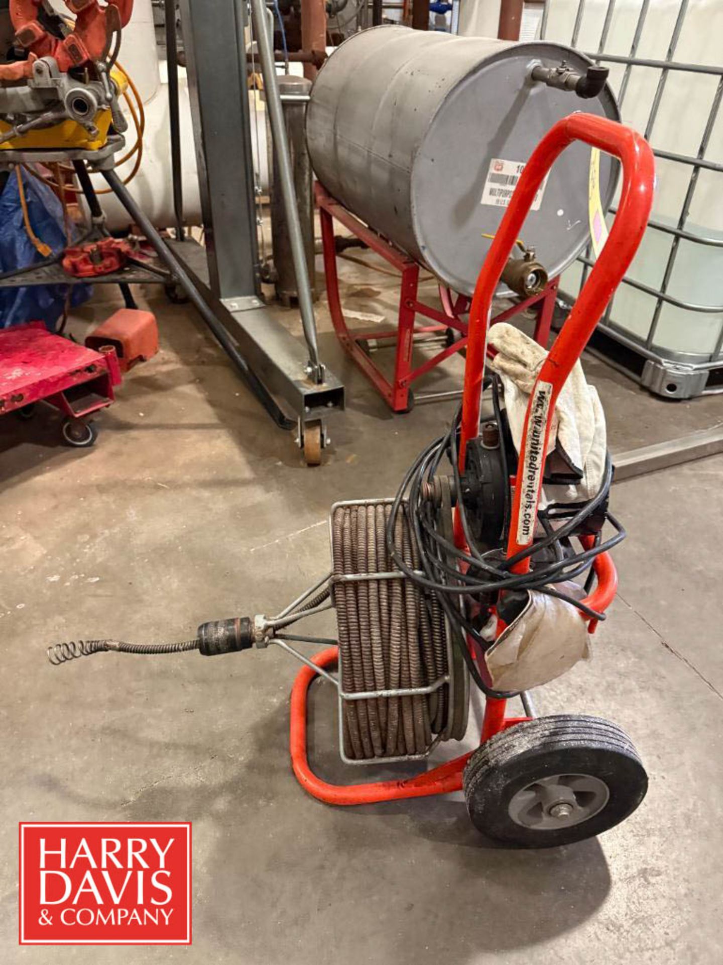 Power Rooter General Pipe Cleaners Easy Rooter JR. Power Drain Cleaner, S/N: EJ8F114