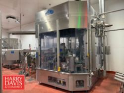 2018 Waldner 4-Head Rotary Sanitizer Rinser/Filler/Capper (8-12oz.), Model: Dosomat12.4ESL, S/N: