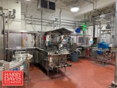 BULK BID (Lots 245- 251): Hart 8oz. Bar Filler, Conveyor, Econocorp Cartoner and Delkor Case Erector