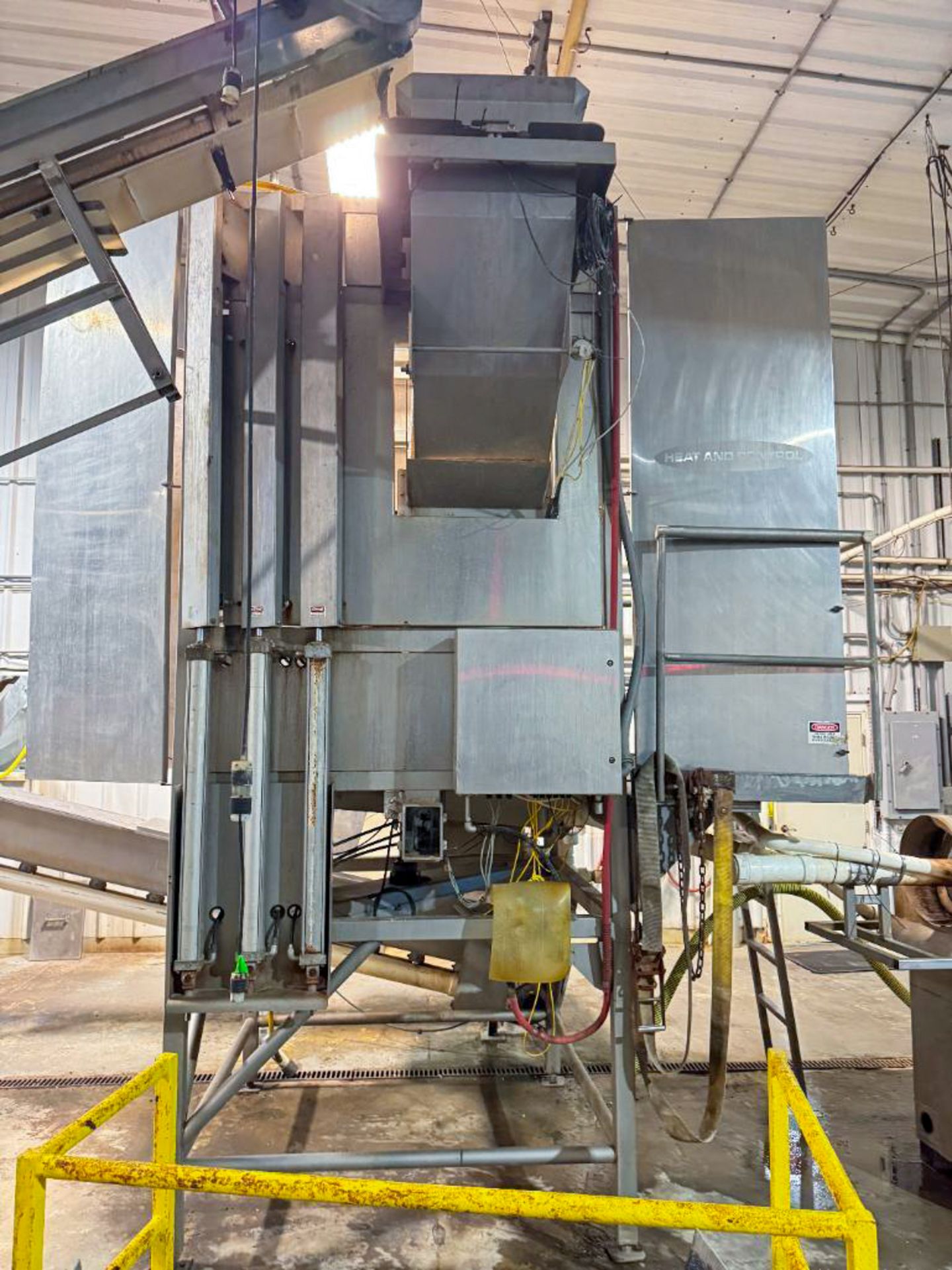 Heat and Control Batch Peeler, Model: VP-48, S/N: 1004 with S/S Control ...