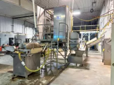 BULK BID (Lots 7–20): Product Peeler, Cutter and Sorting Line, Including: Flighted Hopper