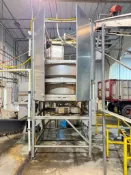 Heat and Control Batch Peeler, Model: VP-48, S/N: 1004 with S/S Control Panel with Allen-Bradley