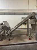 Portable S/S Incline Screw Auger: 9' x 10