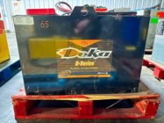 Deka D-Series Fork Truck Battery, Model: 18-D85-27, S/N: 1350Dl