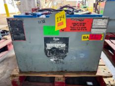 EnerSys IRONCLAD Workhog 1170 AH Fork Truck Battery, Model: E90-27