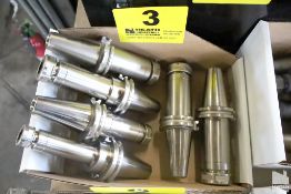 (6) CAT 40 COLLET STYLE TOOL HOLDERS