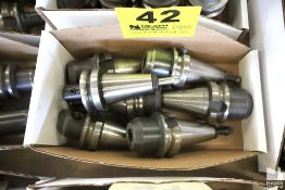 (7) ASSORTED BT40 TOOL HOLDERS