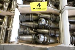 (8) CAT 40 COLLET STYLE TOOL HOLDERS
