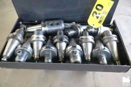 (12) ASSORTED BT40 TOOL HOLDERS