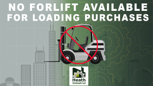 No Forklift or other Material Handling Equipment available for loading at this sale.