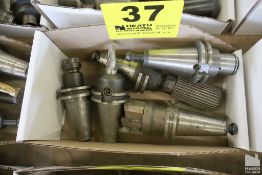 (5) ASSORTED CAT 40 TOOL HOLDERS