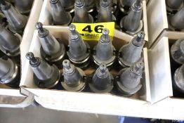 (8) ASSORTED BT40 COLLET STYLE TOOL HOLDERS