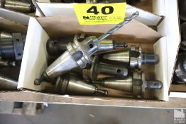 (7) ASSORTED BT40 TOOL HOLDERS