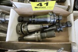 (5) ASSORTED BT40 TOOL HOLDERS