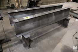 (2) 88" X 31" STEEL STANDS