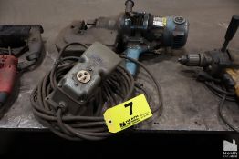 HOUGEN-OGURA ELECTRO-HYDRAULIC HOLE PUNCHER WITH FOOT PEDAL CONTROL