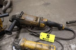 DEWALT RIGHT ANGLE GRINDER