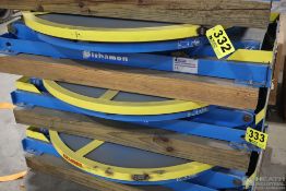 BISHAMON EZ LOADER 3,000 LB SCISSOR LIFT TURN TABLE