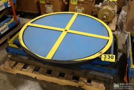 BISHAMON EZ LOADER 3,000 LB SCISSOR LIFT TURN TABLE